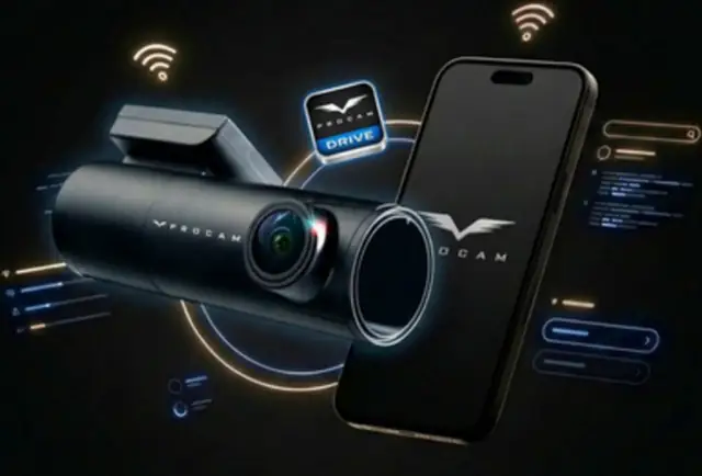 ProCam AU dash cam companion app on a smartphone