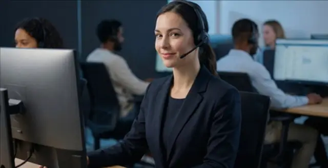 ProCam Australian customer support team member with headset